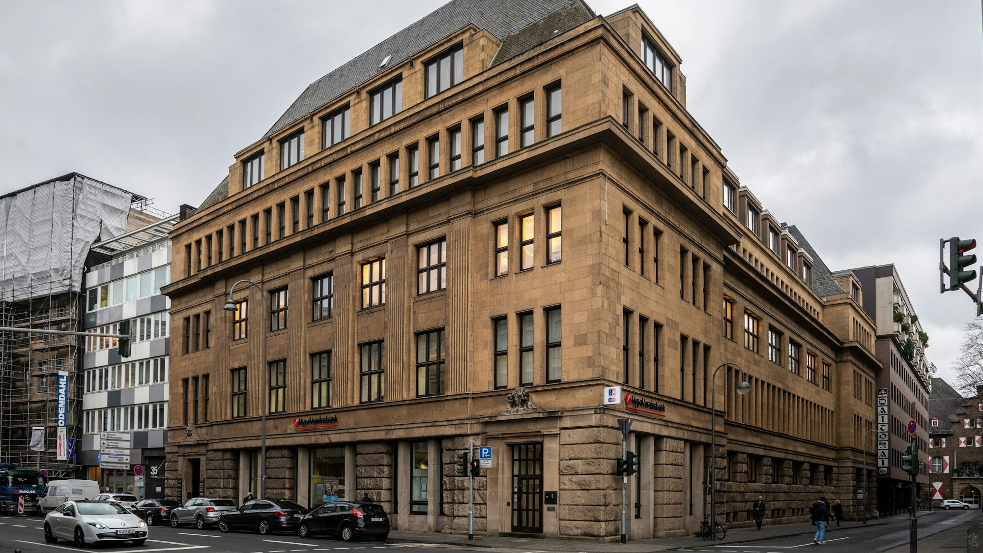 Außensicht der Kunst- und Museumsbibliothek der Stadt Köln am Kattenbug