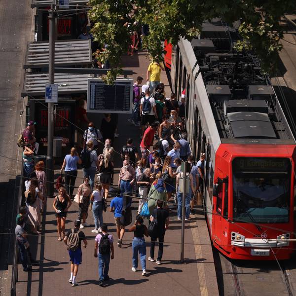 16.08.2022, Köln: Ansichten des Neumarkt in Köln. Foto: Thilo Schmülgen