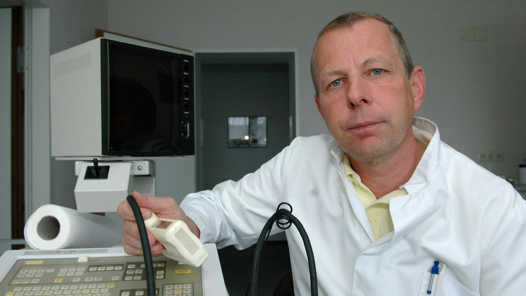 Heribert Wiemer, Vorsitzender der Kassenärztlichen Vereinigung Rhein-Berg.