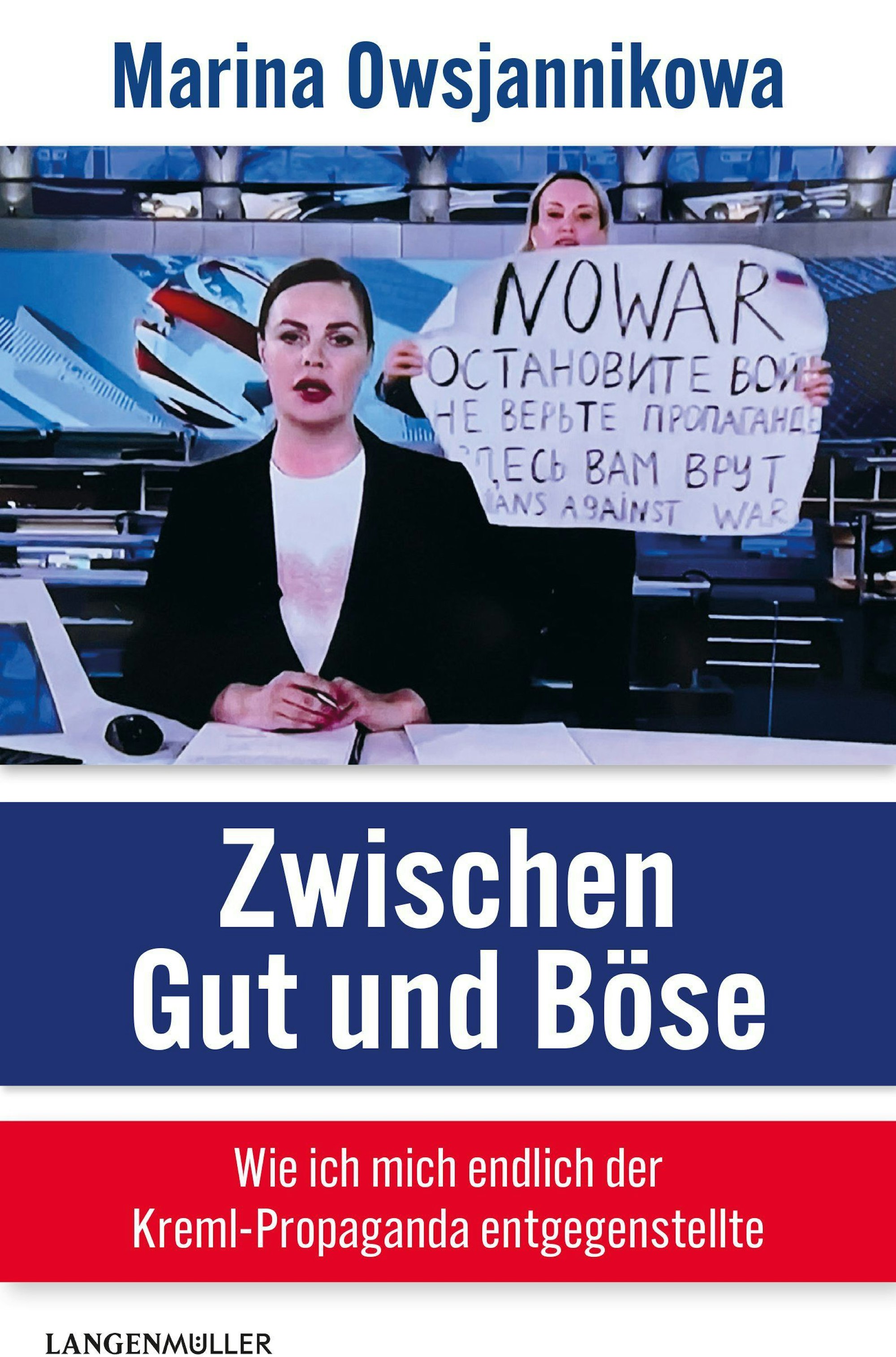Das Cover des Buches von Marina Owsjannikowa.