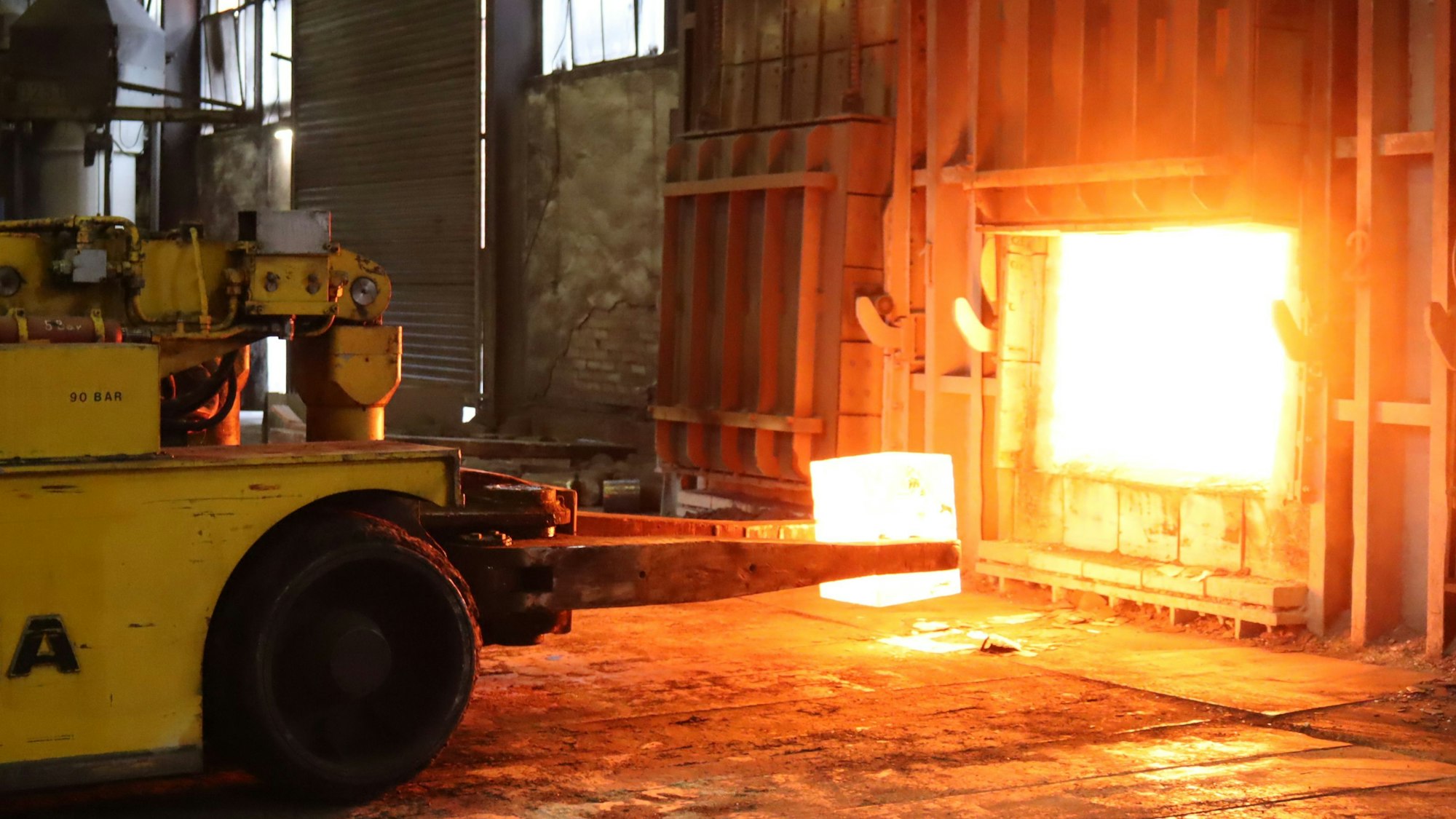 Das Hammerwerk Erft benötigt viel Energie in Form von Gas und Strom.