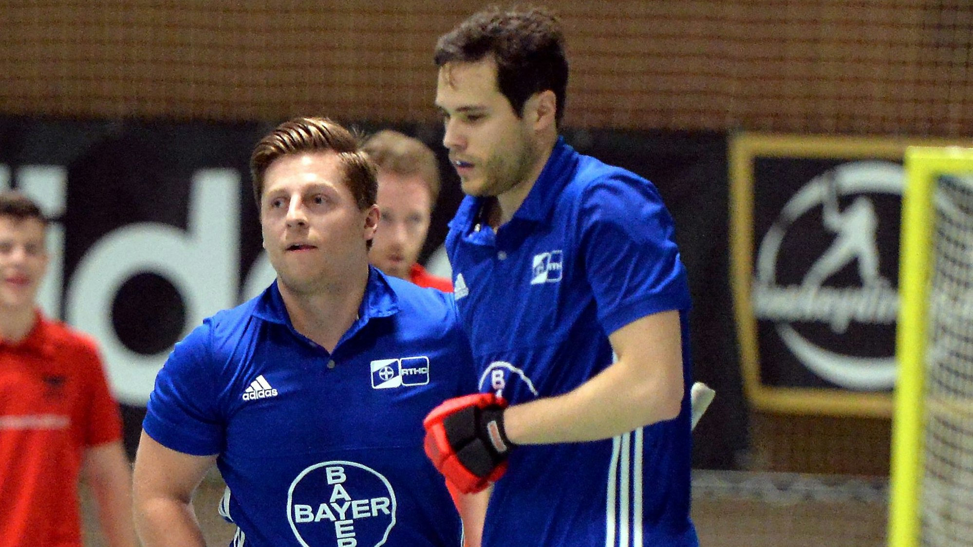 Hockey Herren
RTHC Leverkusen - Düsseldorf
Torschützen
links: Moritz Pilch (Leverk)
rechts: Andreas Koyka (Leverk)
Foto: Uli Herhaus