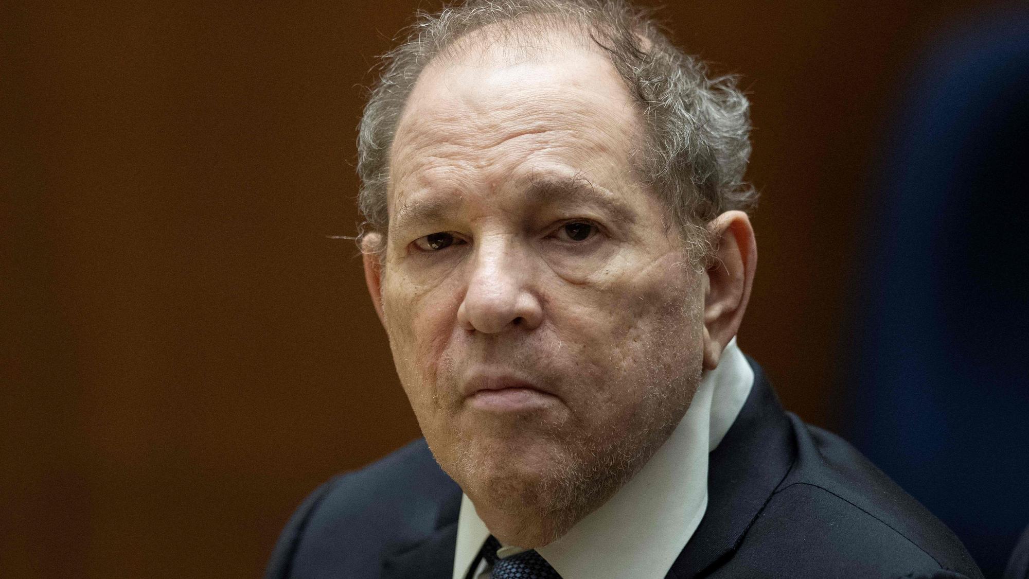 Harvey Weinstein im Gerichtssaal.