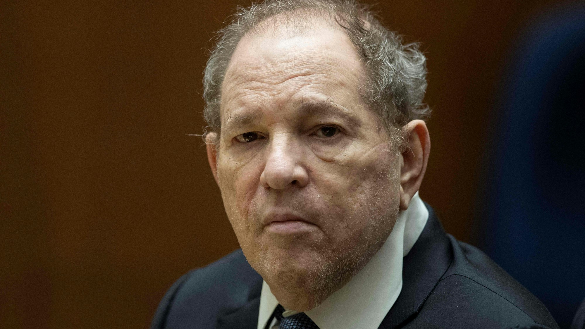 Harvey Weinstein im Gerichtssaal.