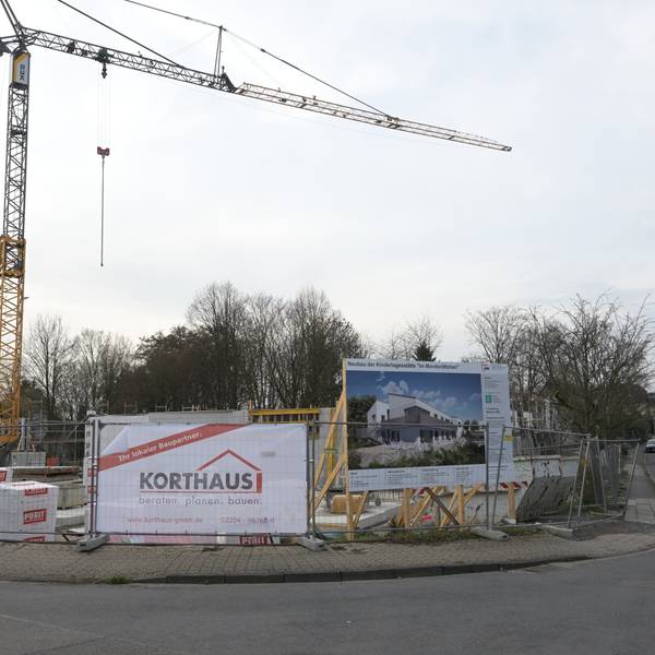 Auf dem Foto ist die Baustelle der neuen Awo-Kita am Mondsröttchen/Reiser zu sehen.