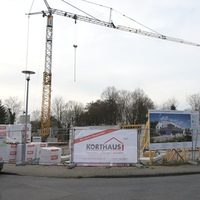 Auf dem Foto ist die Baustelle der neuen Awo-Kita am Mondsröttchen/Reiser zu sehen.