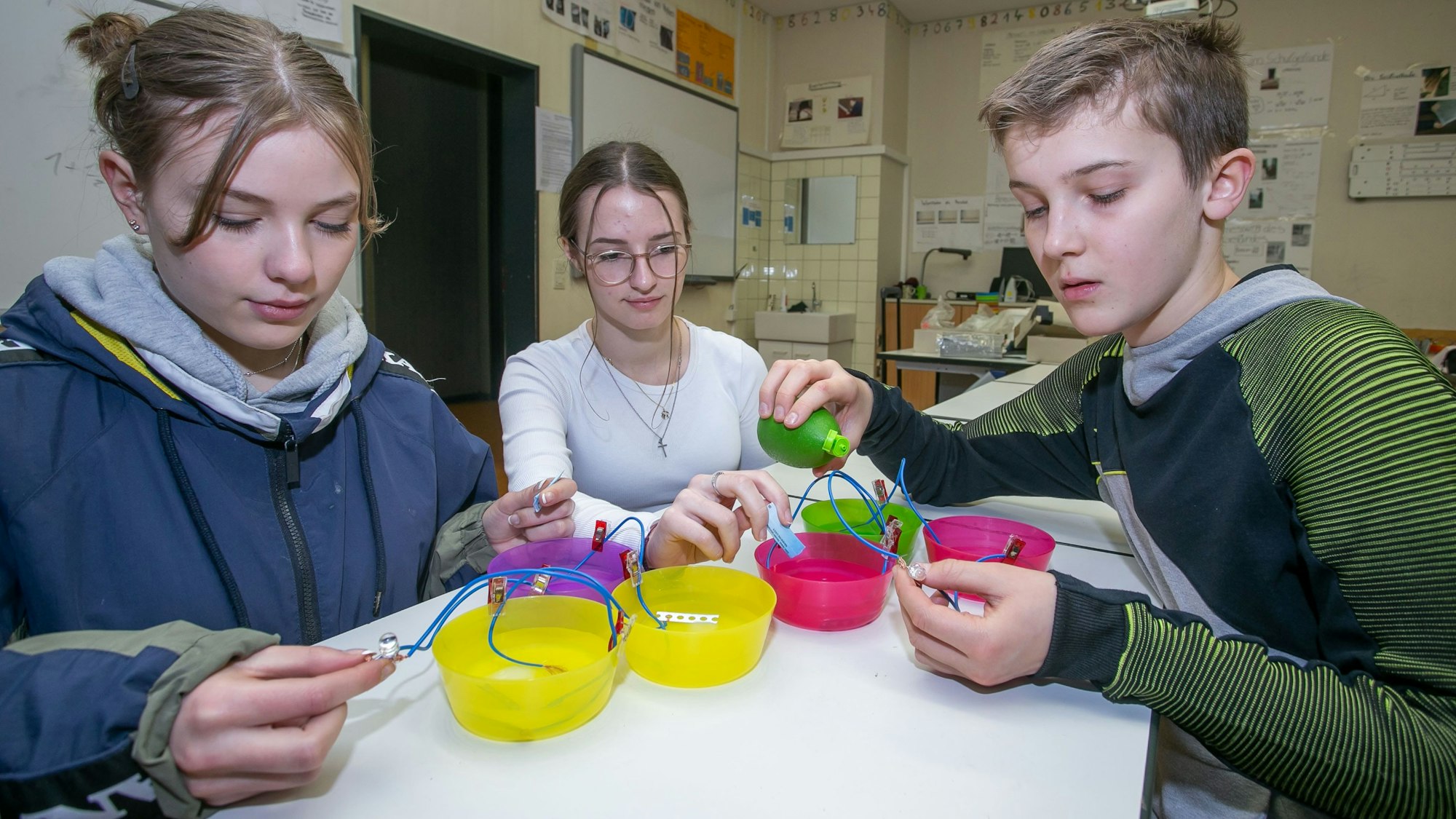 Emily Marre, Paula Krienke, Henry Offermann