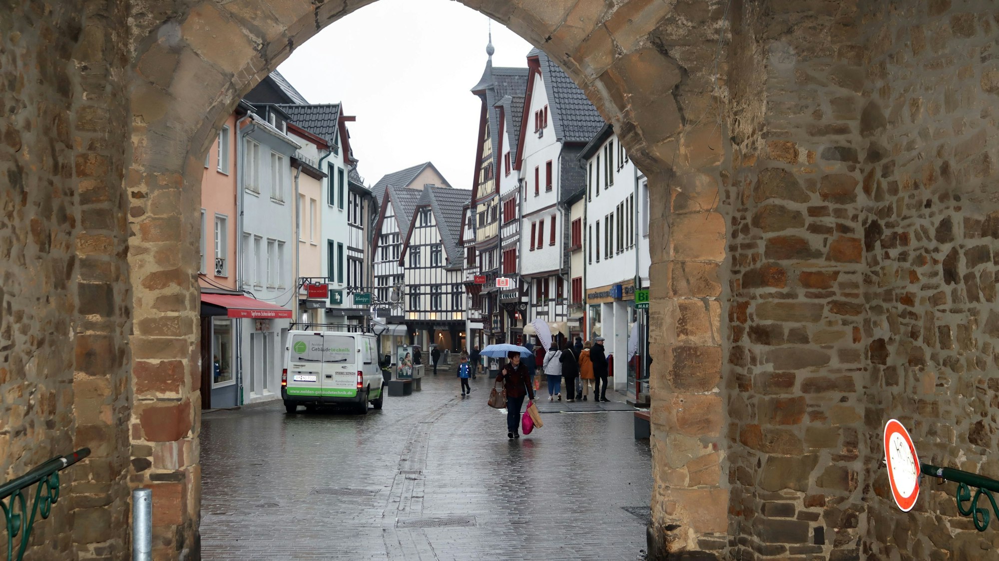 Soll Fußgängerzone werden: die Orchheimer Straße. Oder doch nicht?