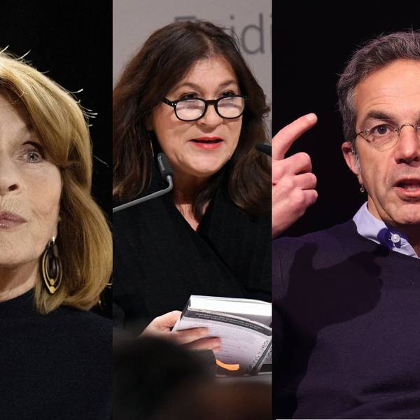 Senta Berger, Eva Mattes, Navid Kermani und Friedensnobelpreisträgerin Maria Ressa