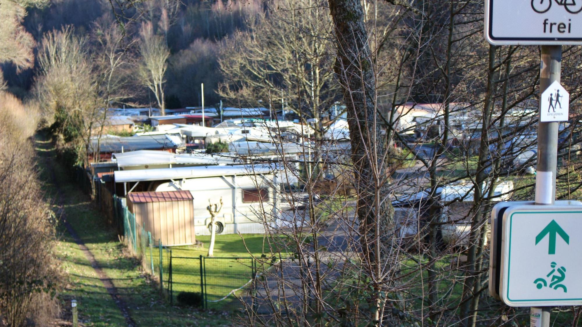 Der Campingplatz Dieffenbachtal in Schleiden