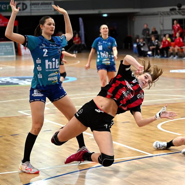 26.02.2023, Handball-Bayer Leverkusen-Buxtehude
Fem Boeters (Bayer)
Foto: Uli Herhaus