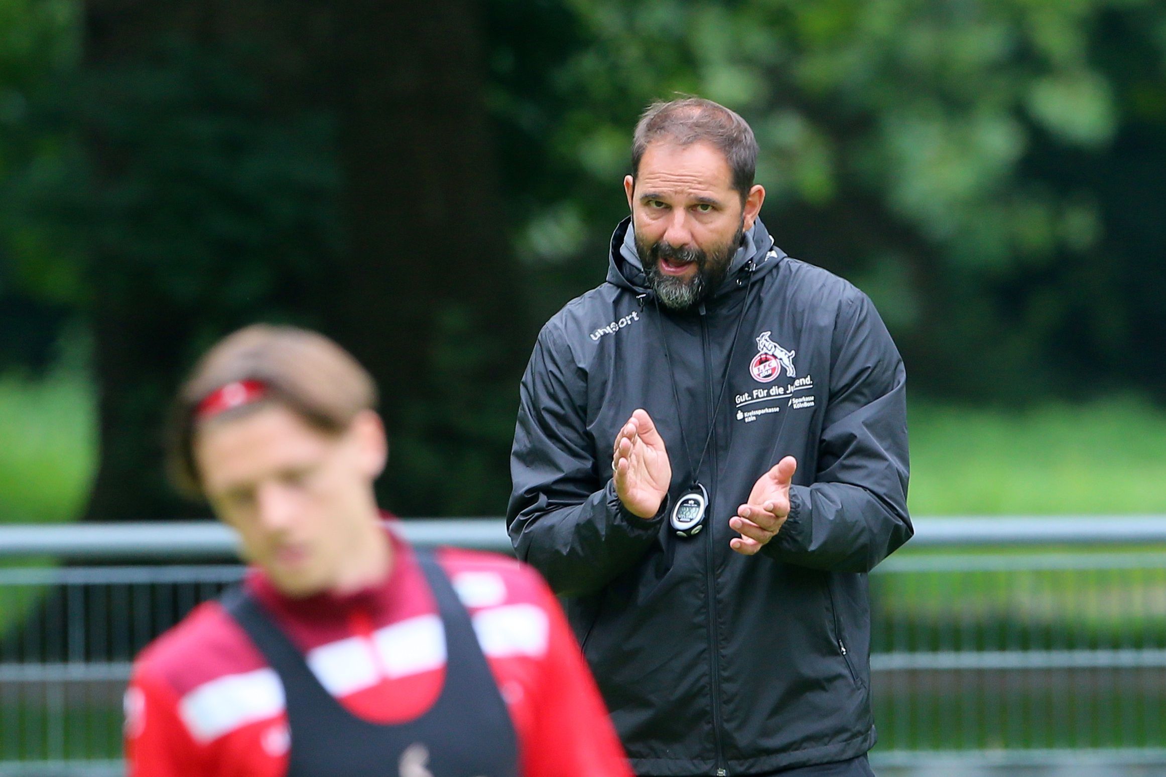 1. FC Köln, Training U19, Trainer Stefan Ruthenbeck (1. FC Köln), 05.08.2021, Bild: Herbert Bucco