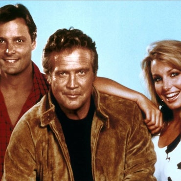 Das waren die Stars von „Ein Colt für alle“: Lee Majors, Douglas Barr und Heather Thomas.