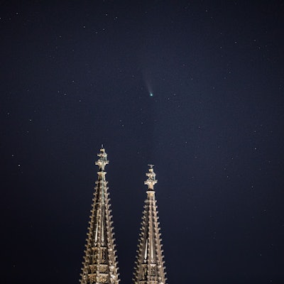 Die Spitzen des Kölner Doms.