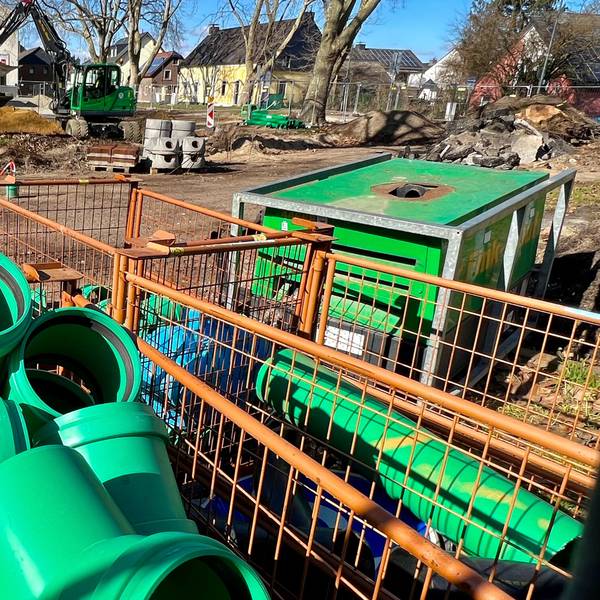Umbau des Hitdorfer Kirmesplatzes hat begonnen