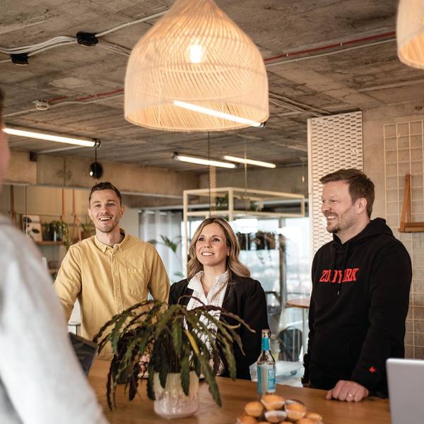 Team DeepSkill mit Gruenderduo Working, Miriam Mertens & Peter Goeke