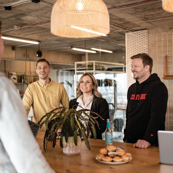 Team DeepSkill mit Gruenderduo Working, Miriam Mertens & Peter Goeke