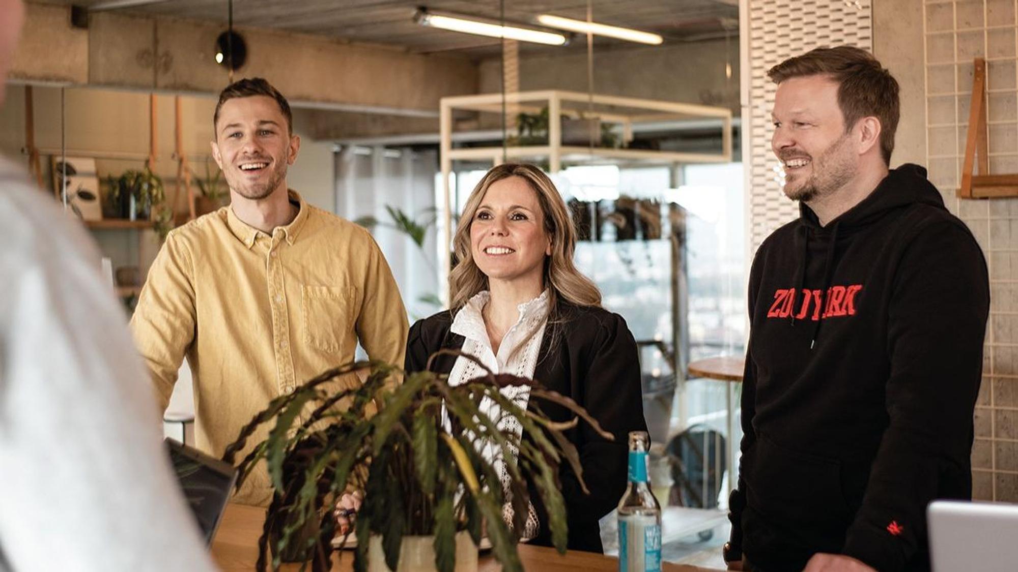 Team DeepSkill mit Gruenderduo Working, Miriam Mertens & Peter Goeke