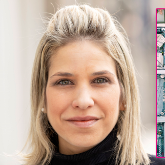 Die in Venezuela geborene Autorin Karina Sainz Borgo.