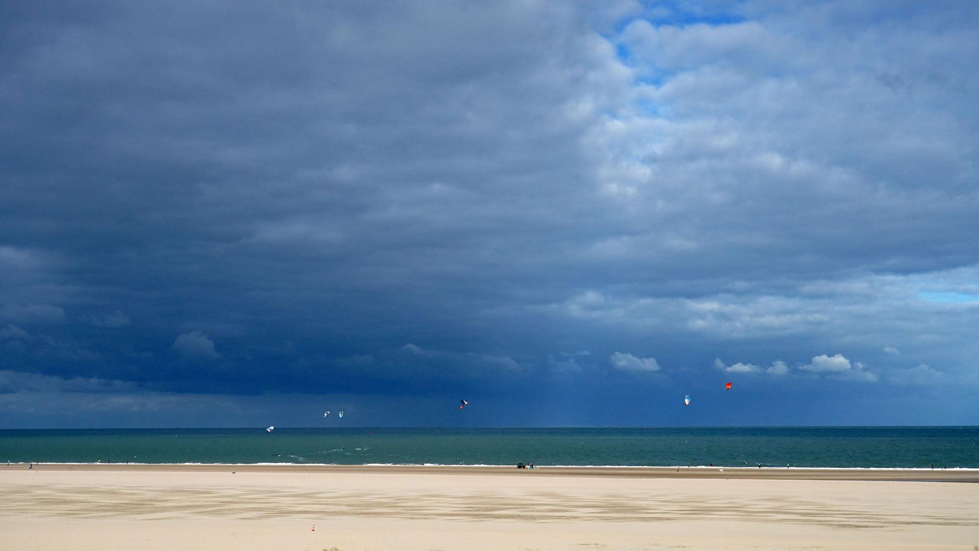 De Banjaard Strand bei Kamperland, Zeeland, Holland.