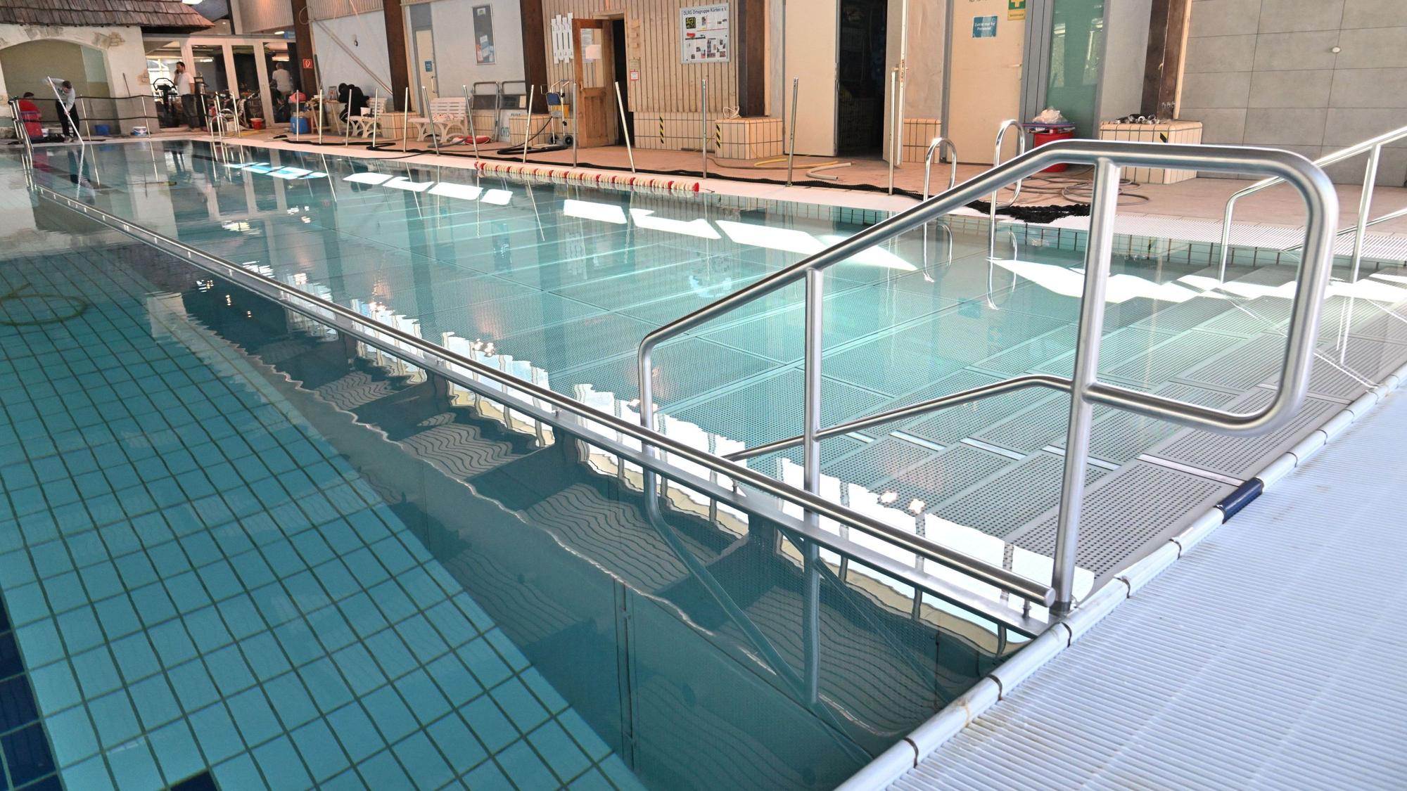 Das leere Splash-Bad in Kürten.