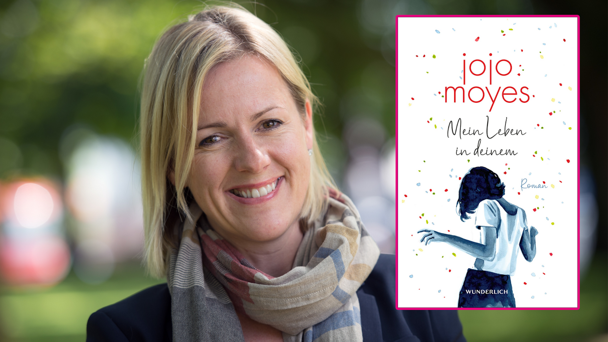 Die britische Schriftstellerin und Journalistin Jojo Moyes.