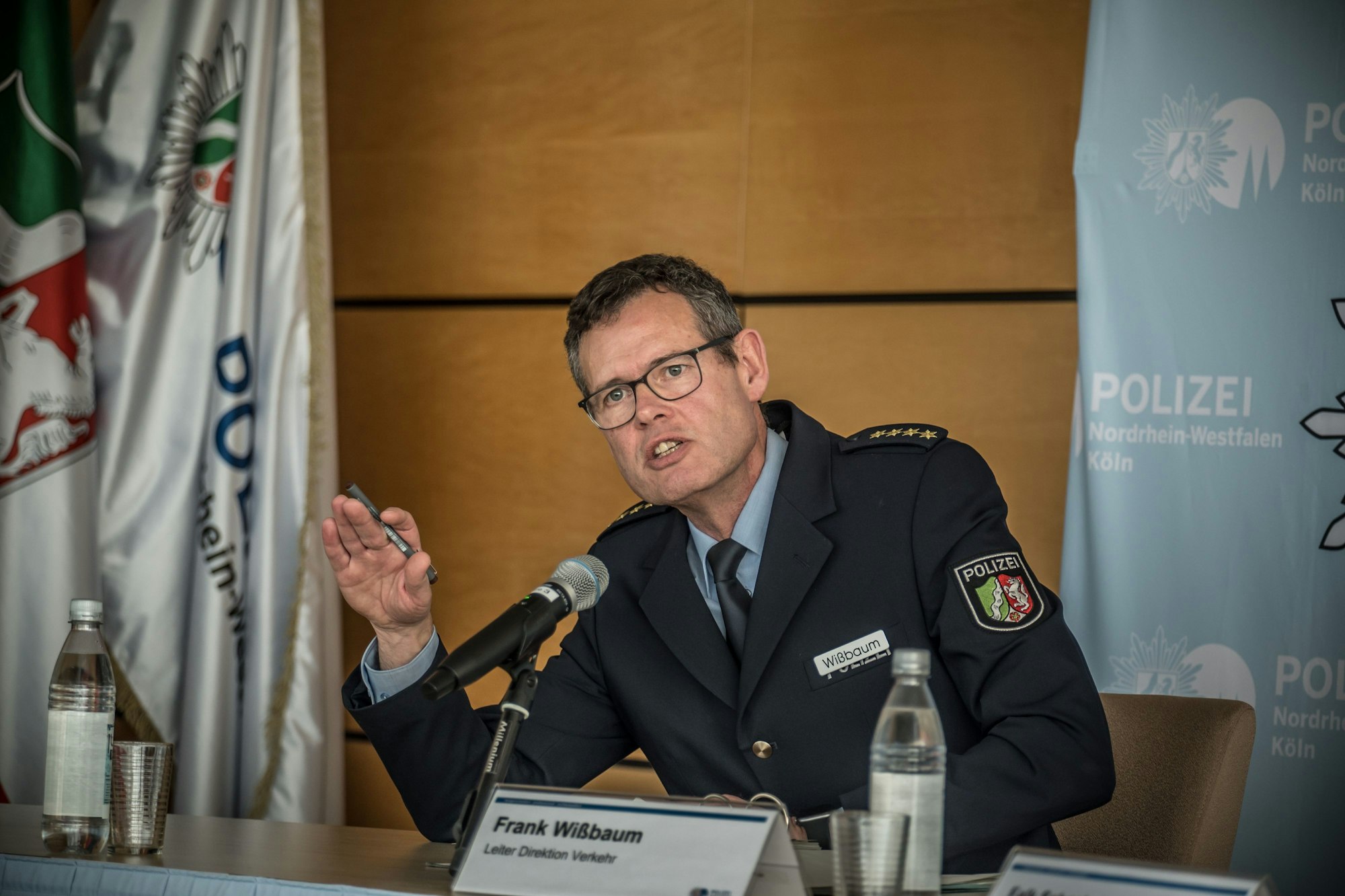 Frank Wißbaum,Leiter der Verkehrsdirektion
