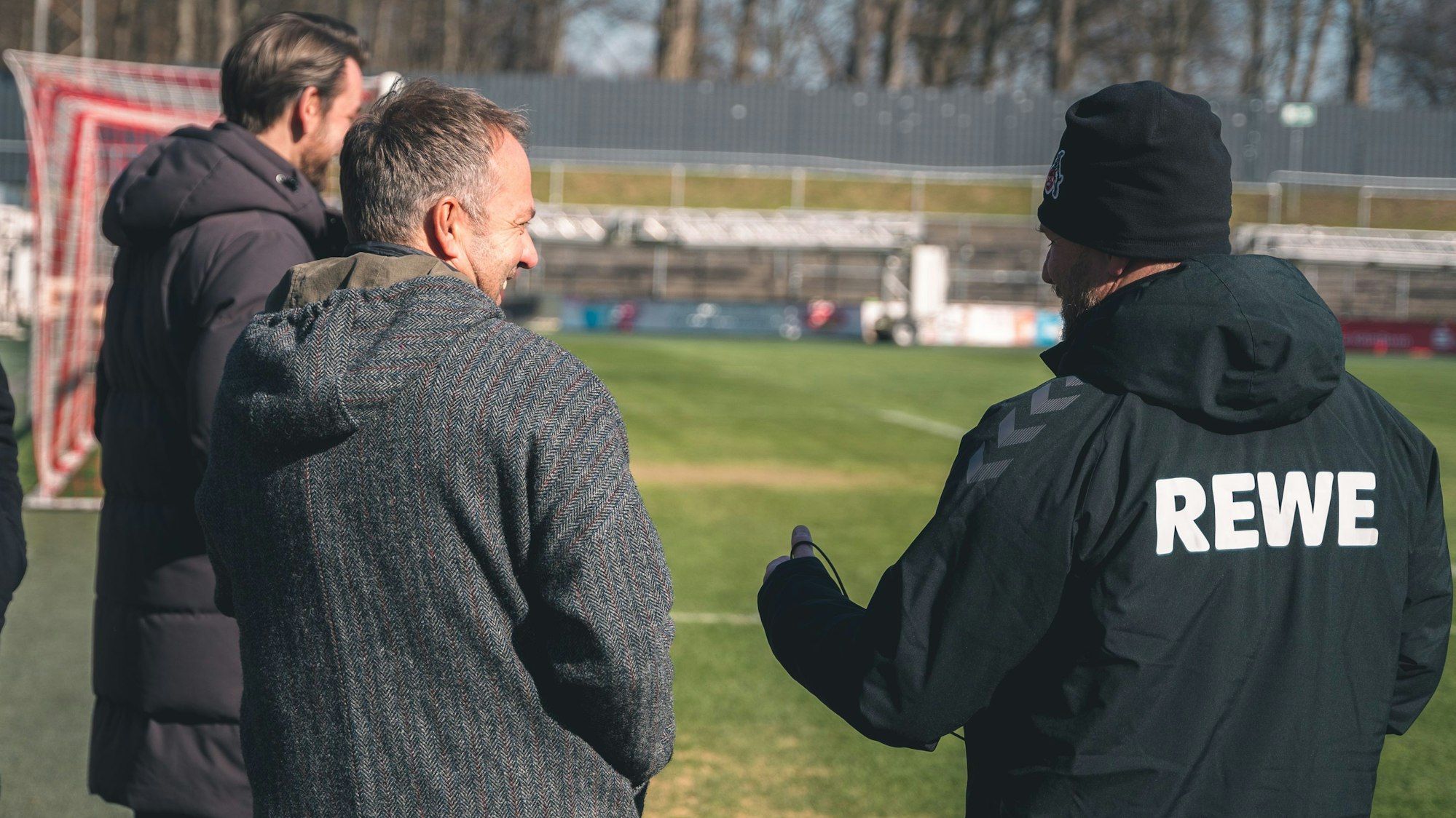 Bundestrainer Hansi Flick und FC-Coach Steffen Baumgart.