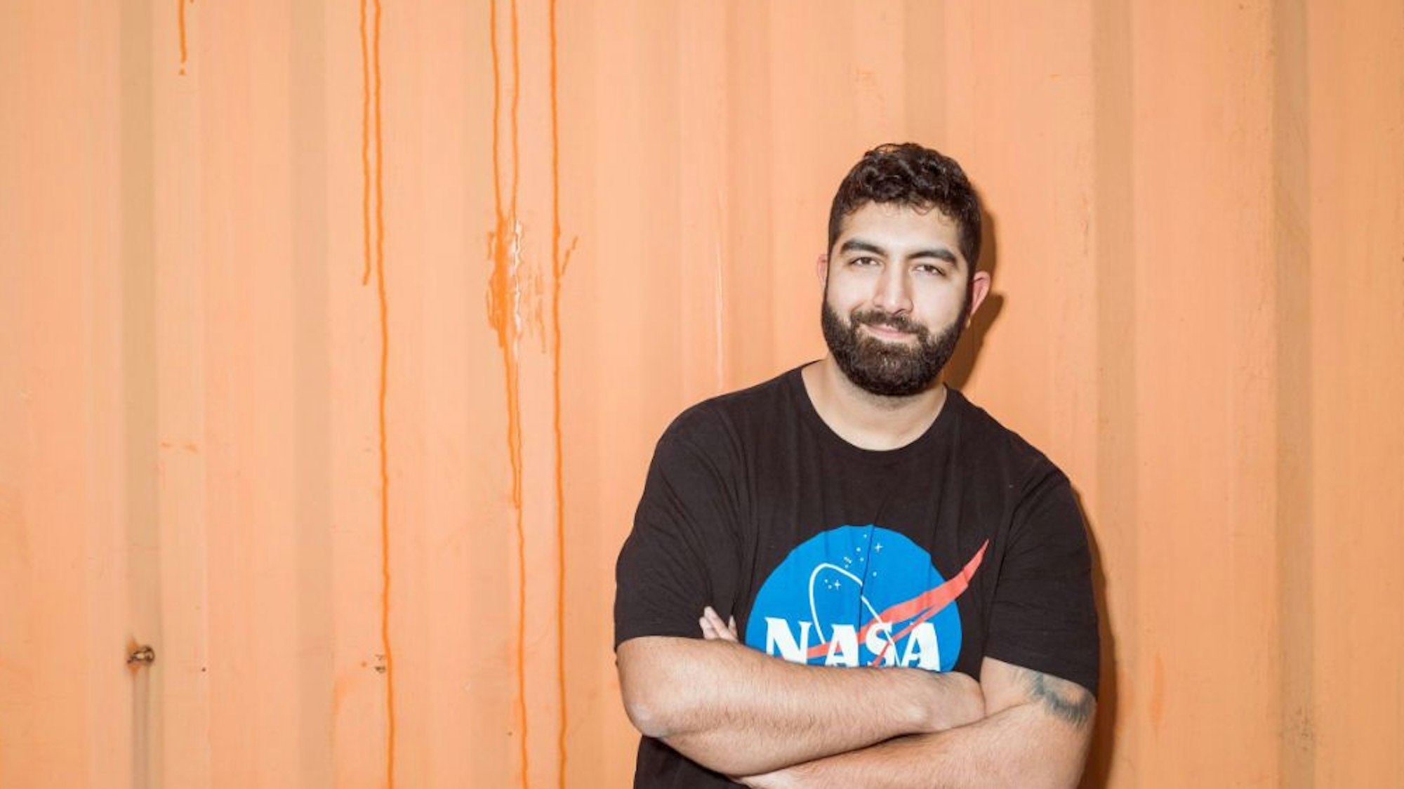 Der Comedian Faisal Kawusi.