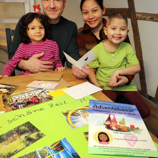 Die Familie Steffen aus Bergisch Gladbach