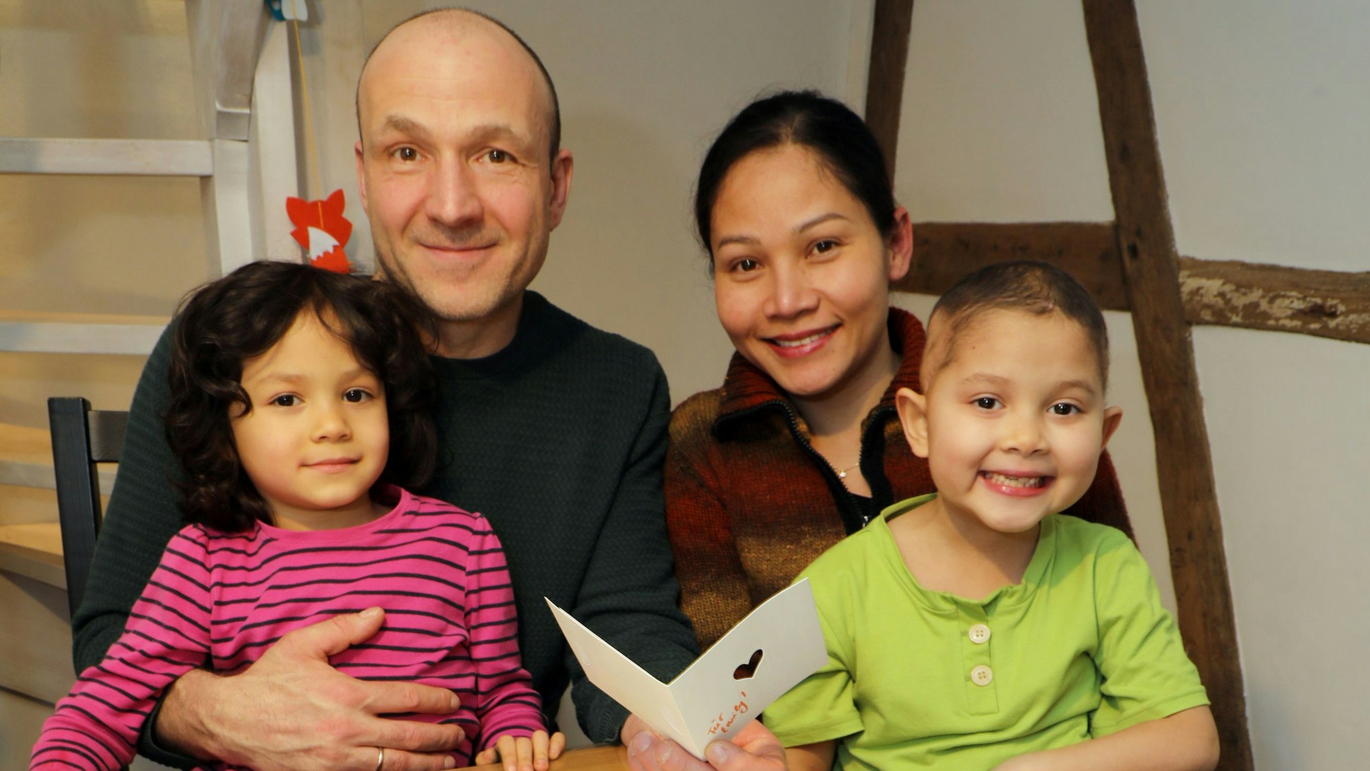 Die Familie Steffen aus Bergisch Gladbach