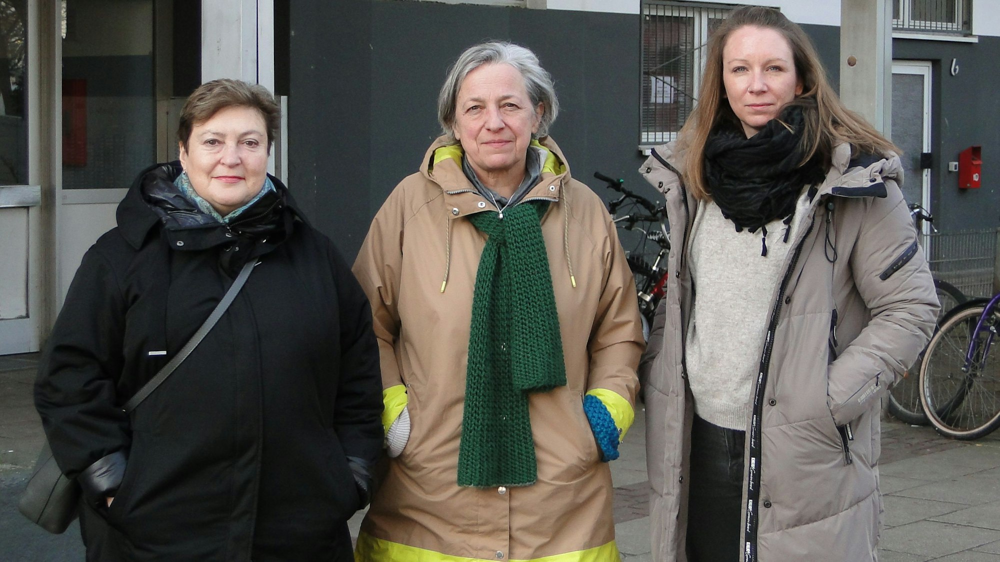 Natascha Gaschina, Marion Küpper und Julia Ecker