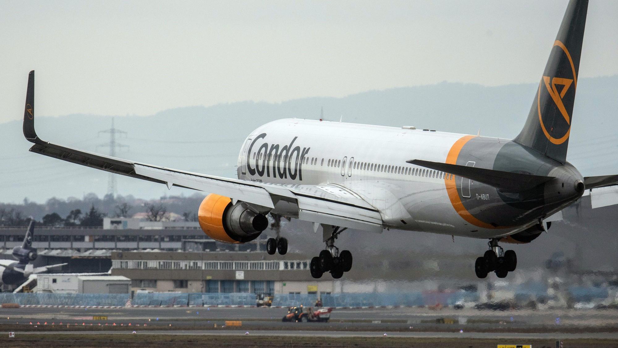 Ein Condor-Flugzeug.