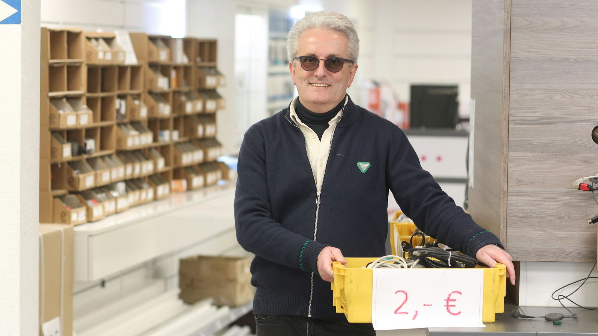 Klaus-Dieter Müller schließt Ende März sein Elektrofachgeschäft auf der Bröltalstraße in Ruppichteroth für immer.