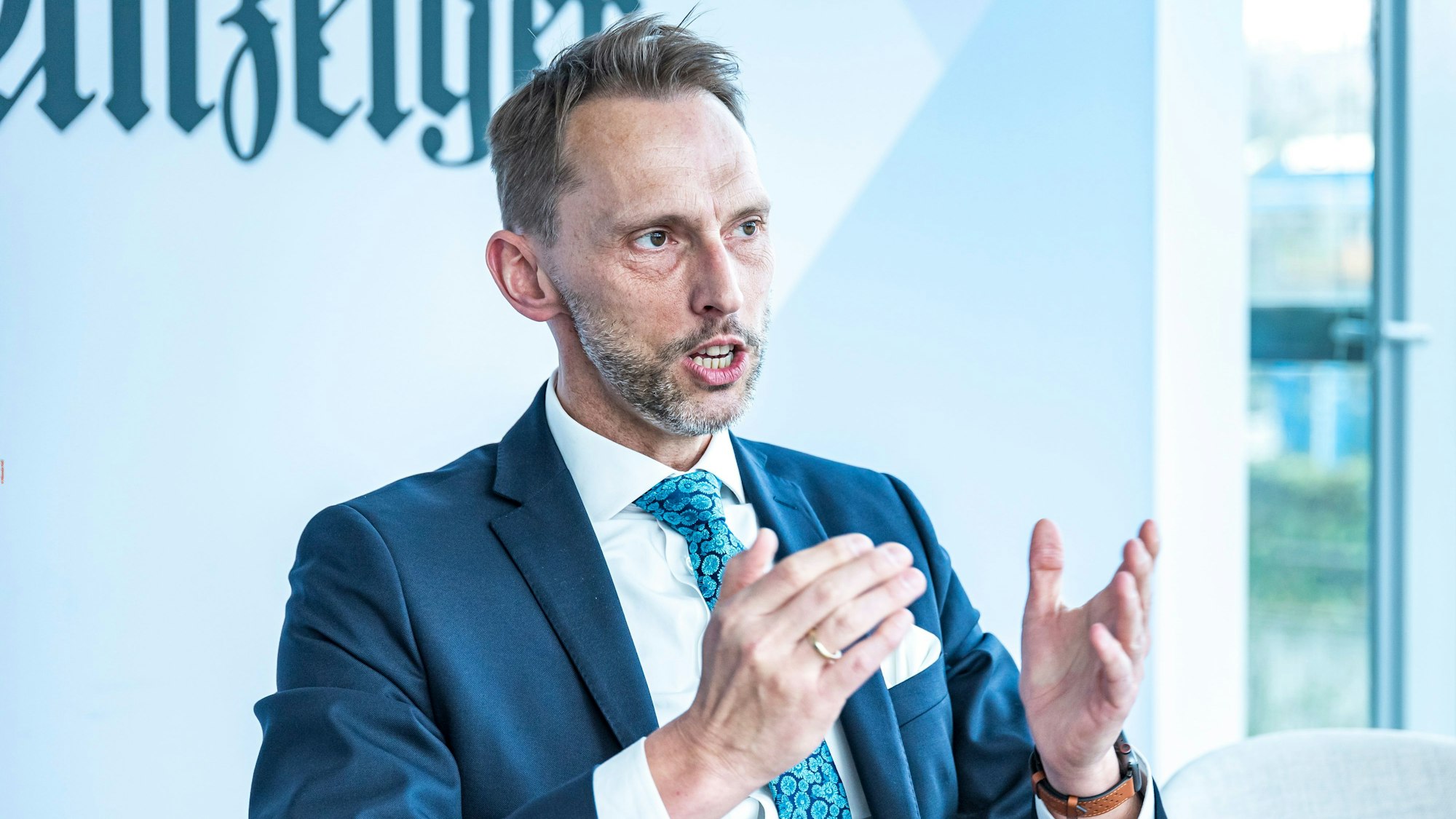 Der Geschäftsführer der Köln-Business Wirtschaftsförderung, Dr. Manfred Janssen. (Archivbild)