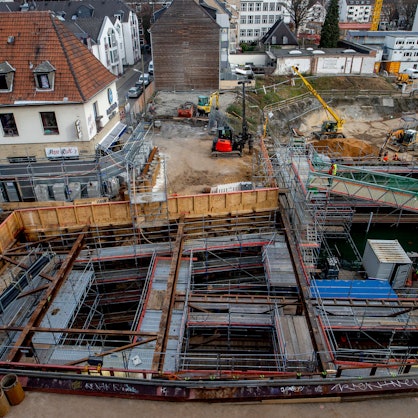 Die Baustelle am Waidmarkt