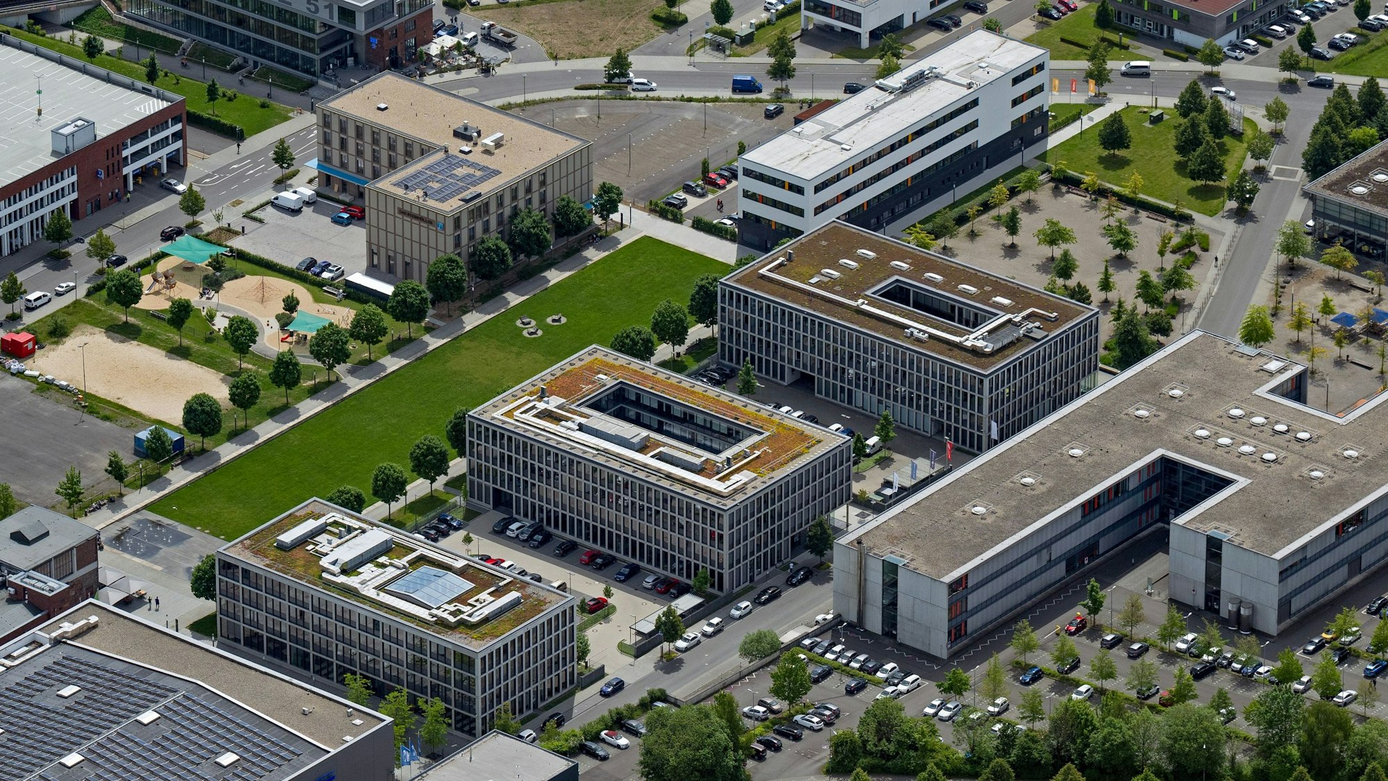 Die Ferchau-Zentrale auf dem Gummersbacher Steinmüllergelände.