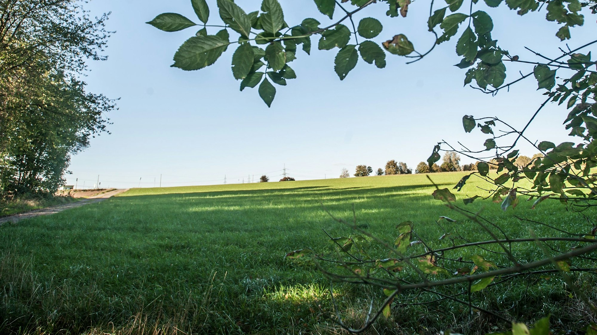 Bevorzugter Standort des Baudezernats für die Feuerwache Nord, Landschaftsschutzgebiet, Landwirtschaftlich genutzt.