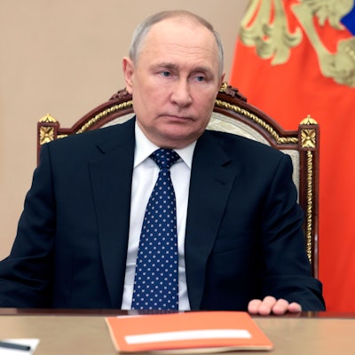 Ziel des Spotts von Regionalpolitiker Michail Abdalkin: Wladimir Putin. (Archivbild)
