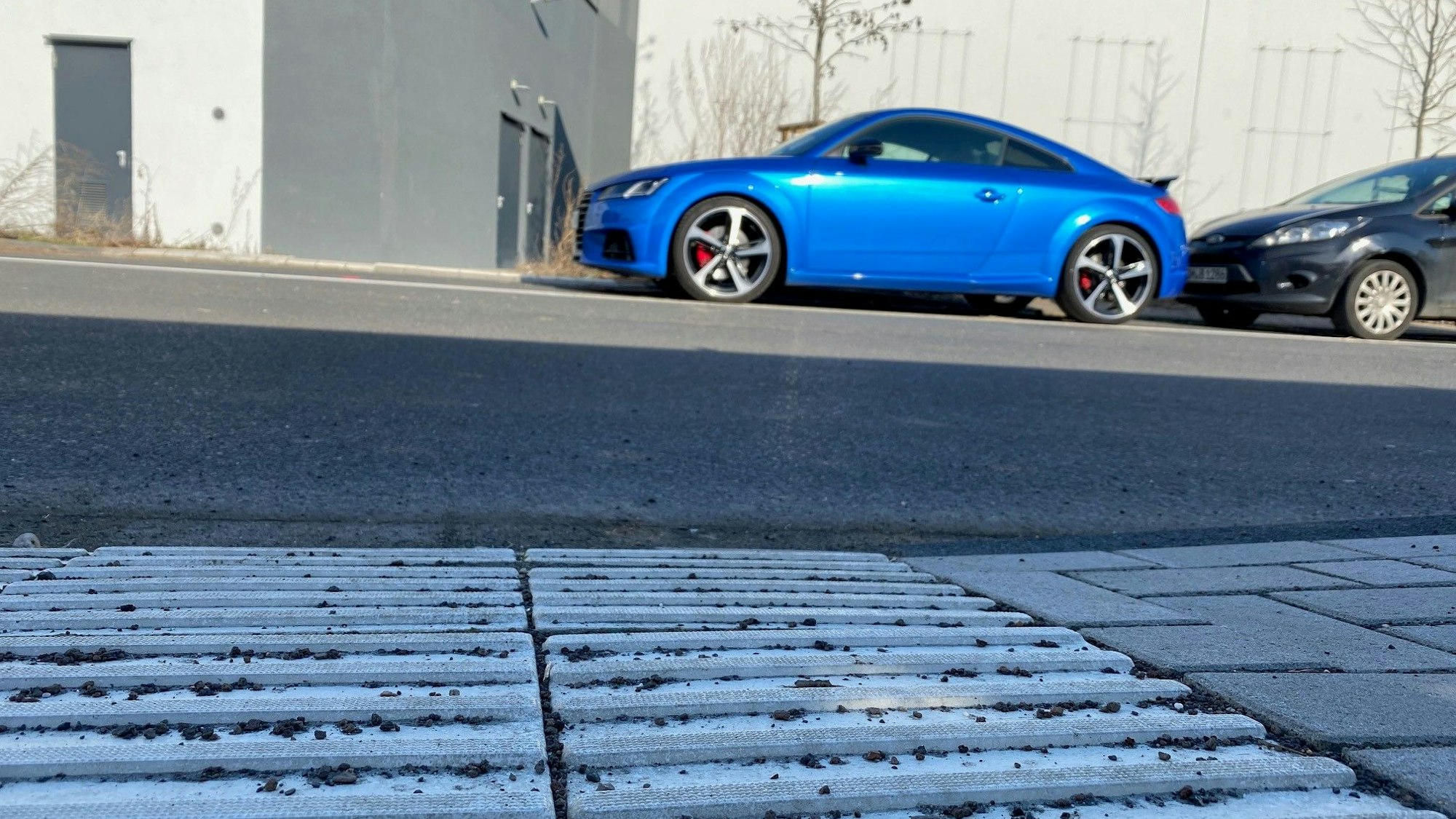 Die Querung an der Weißer Straße in Brühl-Ost.