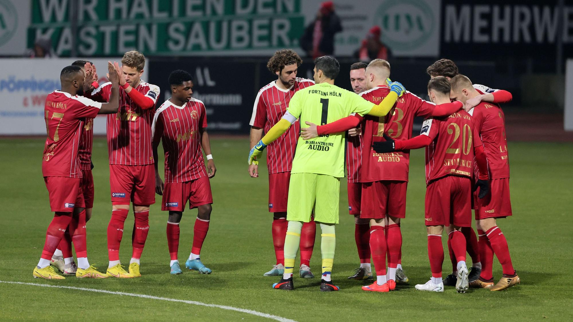SC Fortuna Köln vs. 1. FC Bocholt, 4.Liga,
(Fortuna), 03.03.2023, Bild: Herbert Bucco