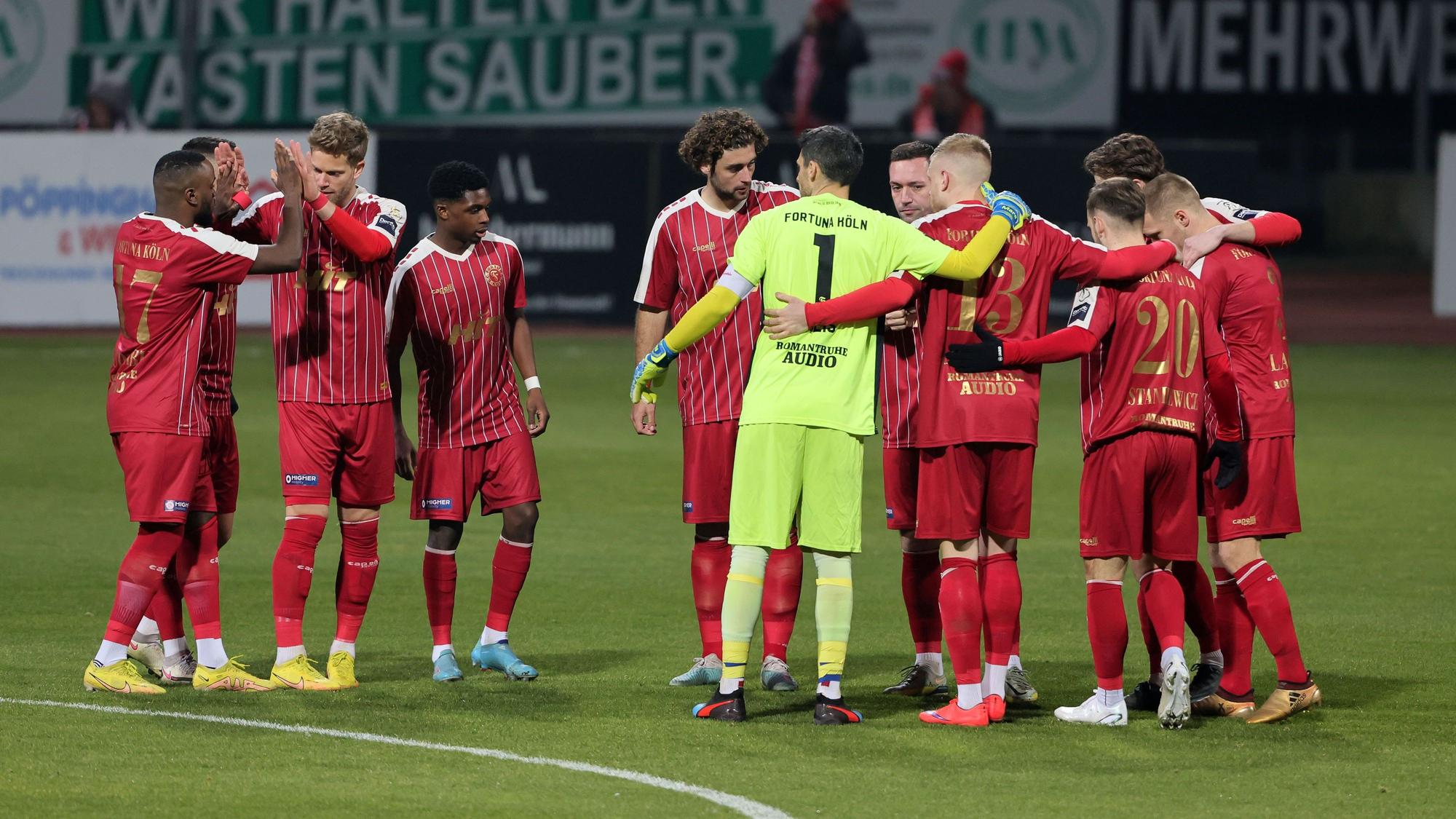 SC Fortuna Köln vs. 1. FC Bocholt, 4.Liga,
(Fortuna), 03.03.2023, Bild: Herbert Bucco