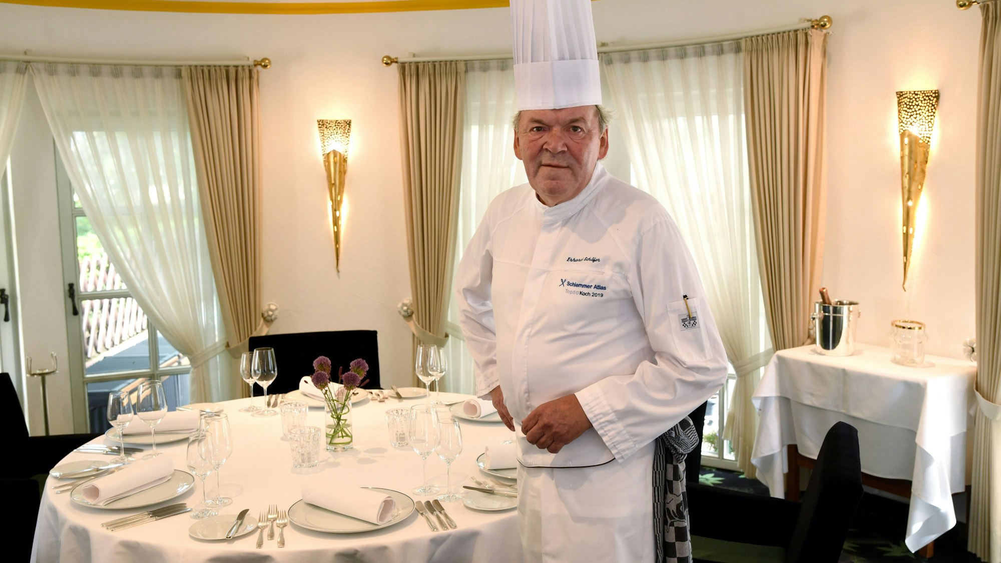 Erhard Schäfer im Landhaus Kuckuck