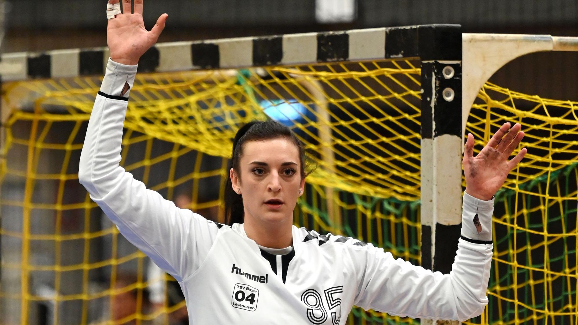 Handball Frauen
Bayer Leverkusen-Gräfrath
TW: Nela Zuzic (Bayer)
Foto: uli Herhaus