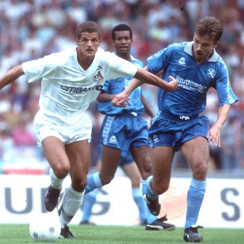 Maurice Banach im Spiel im August 1991 gegen die Stuttgarter Kickers