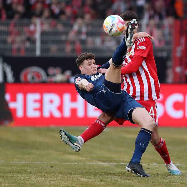 FC-Mittelfeldspieler Eric Martel bot gegen Union Berlin eine starke Partie.