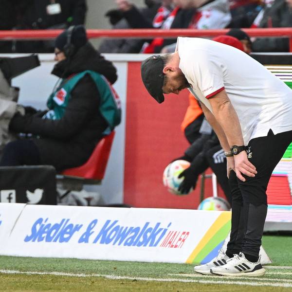 Haderte mit der Chancenverwertung seiner Mannschaft: FC-Coach Steffen Baumgart