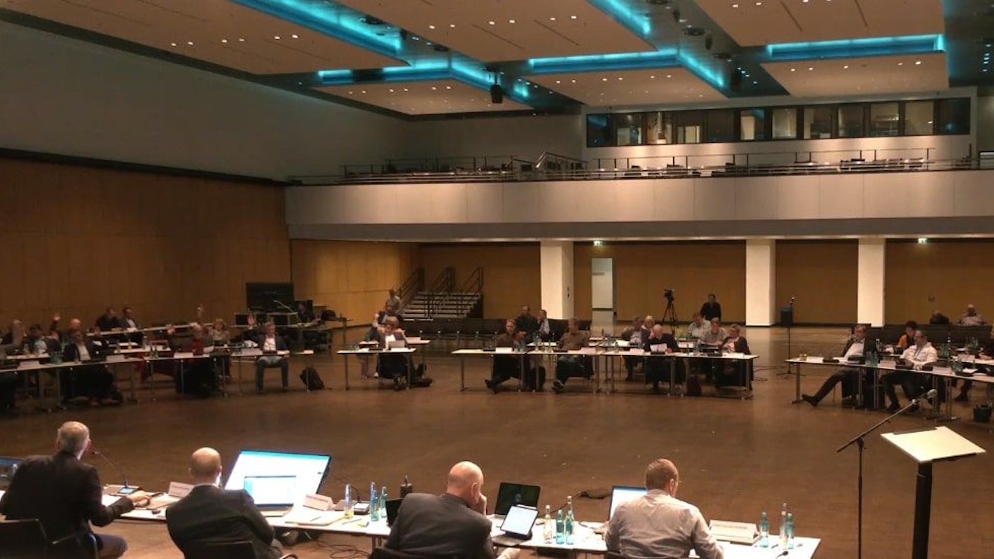 Stadtrat im Rhein-Sieg-Forum in Siegburg.