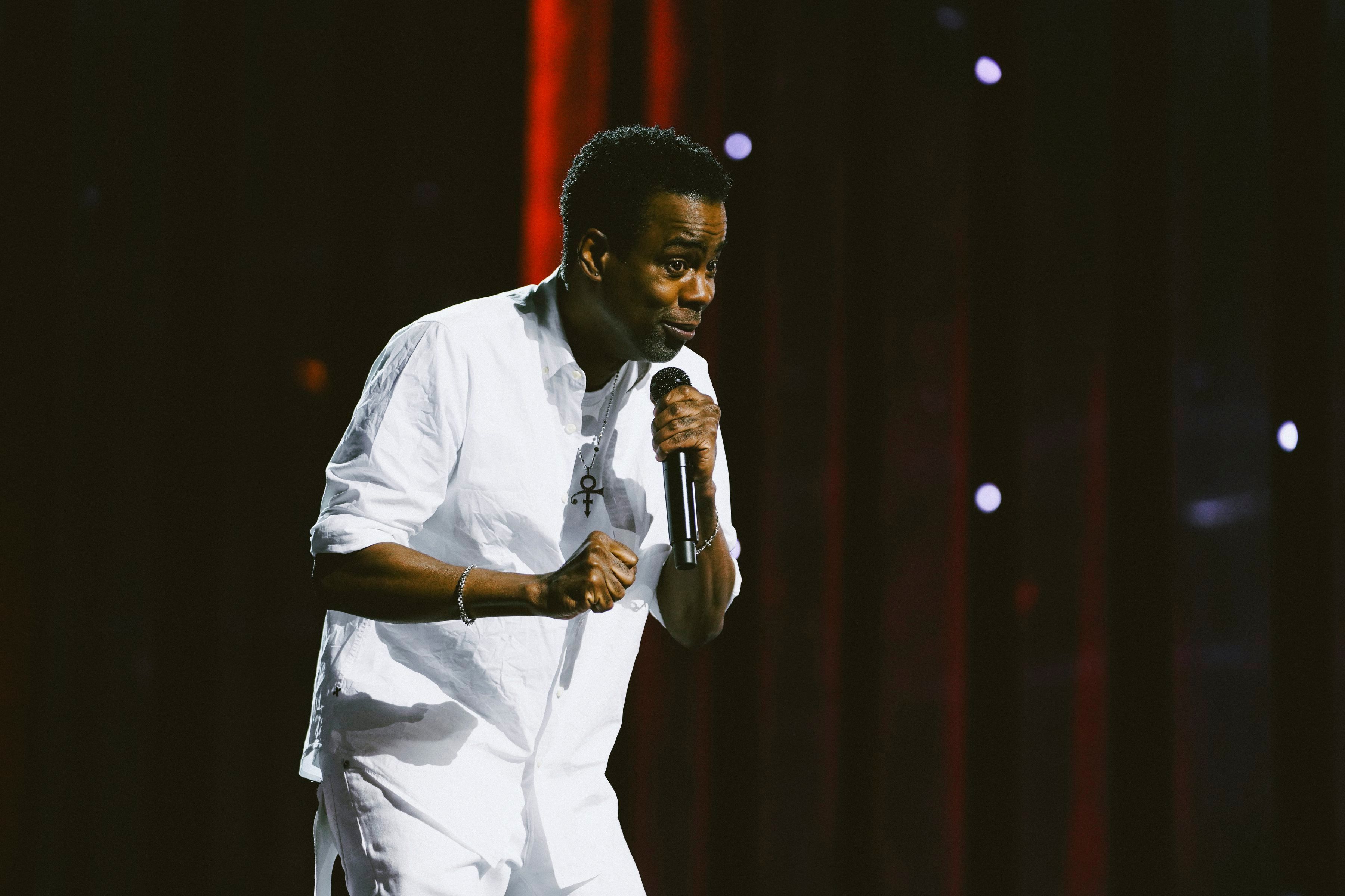 Ein Bild aus der Netflix-Show „Chris Rock: Selective Outrage“.