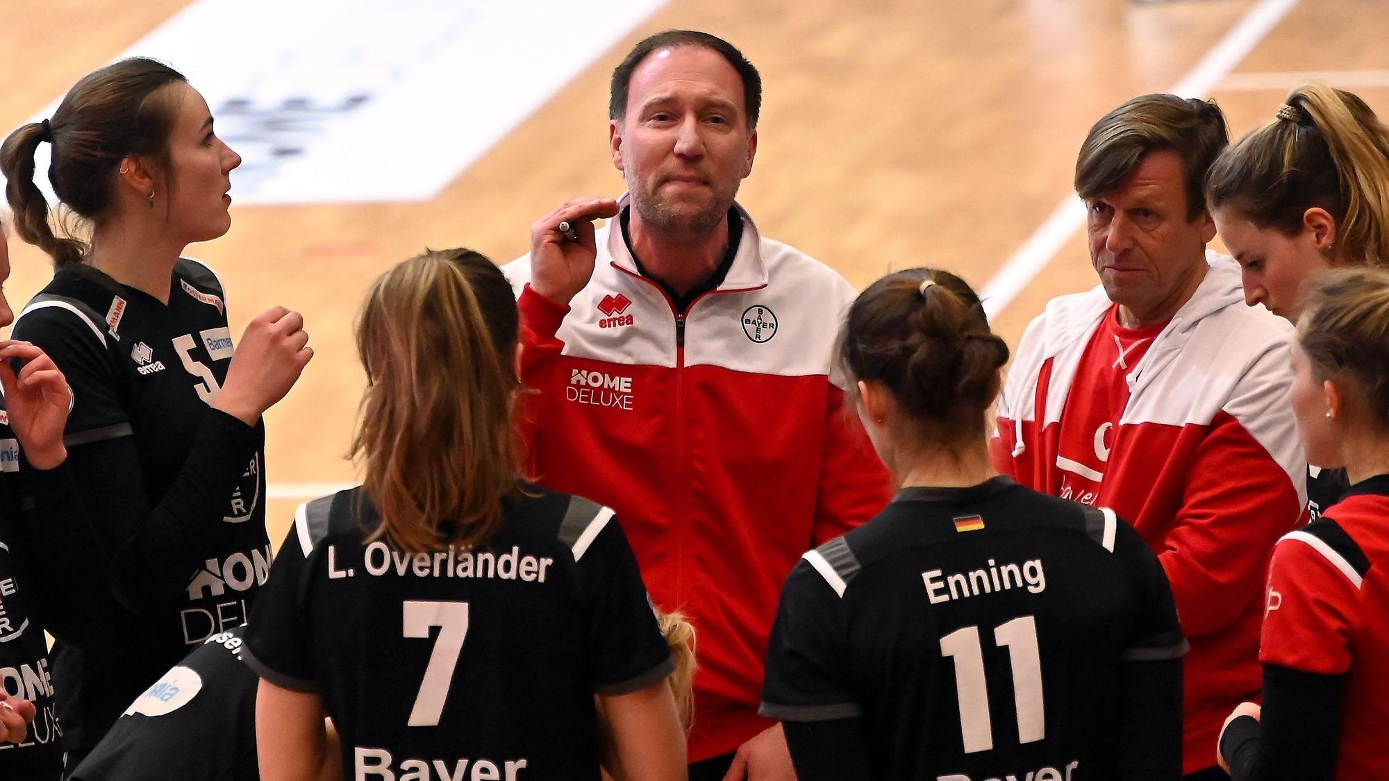 04.03.2023, Volleyball-Bayer Leverkusen-DSHS Köln
TR: Dirk Sauermann (Bayer)
Foto: Uli Herhaus